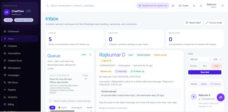 ChatFlow by Novynix screenshot 2
