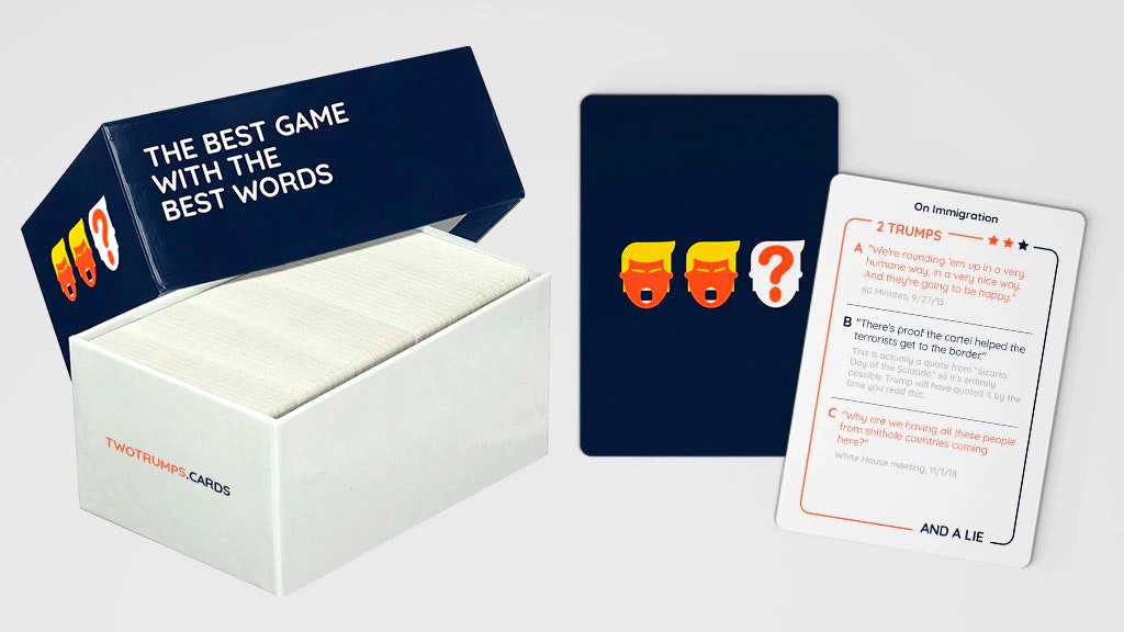 Two Trumps and a Lie Card Game gallery image