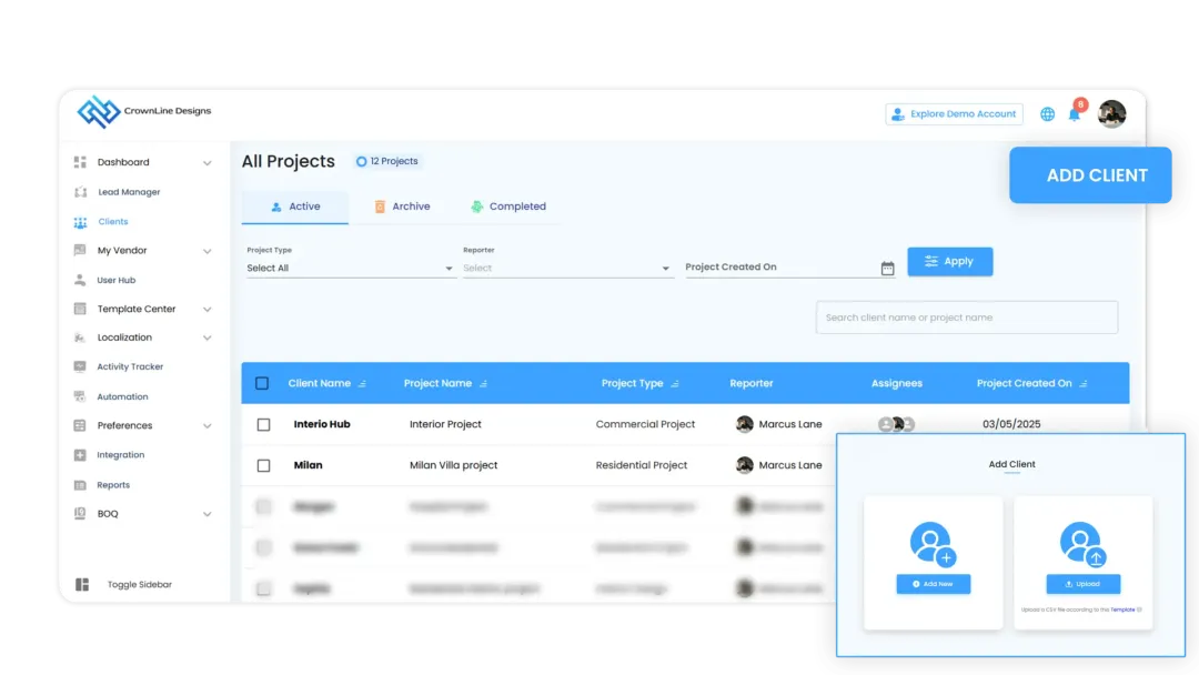 Mídia 3 de Em AEC - Software de gerenciamento de projetos completo com tecnologia de IA para AEC