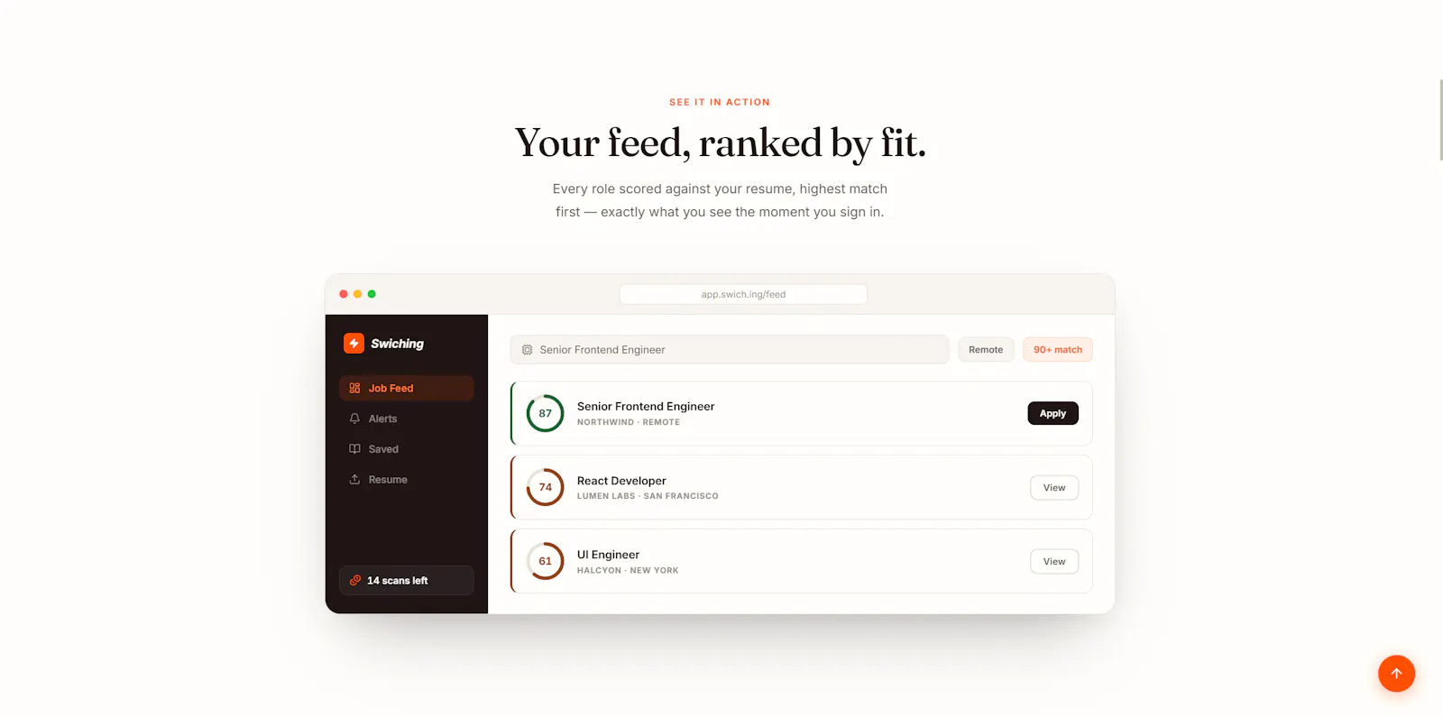 Swiching screenshot 4