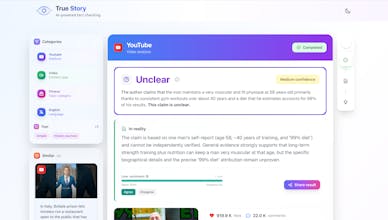 TrueStory - AI Fact-checker gallery image