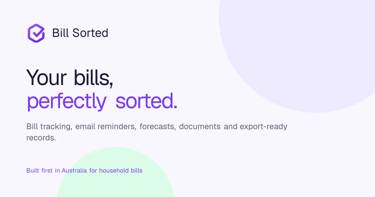 Bill Sorted gallery image