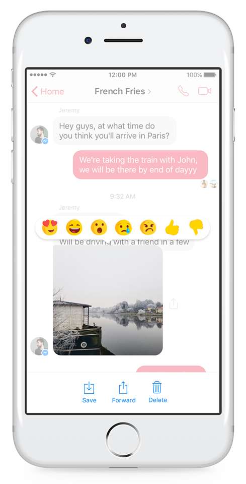 Reactions and Mentions for Facebook Messenger gallery image