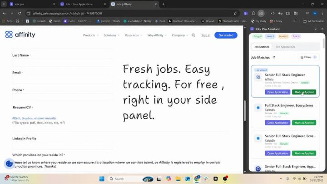 Jobr Pro Assistant