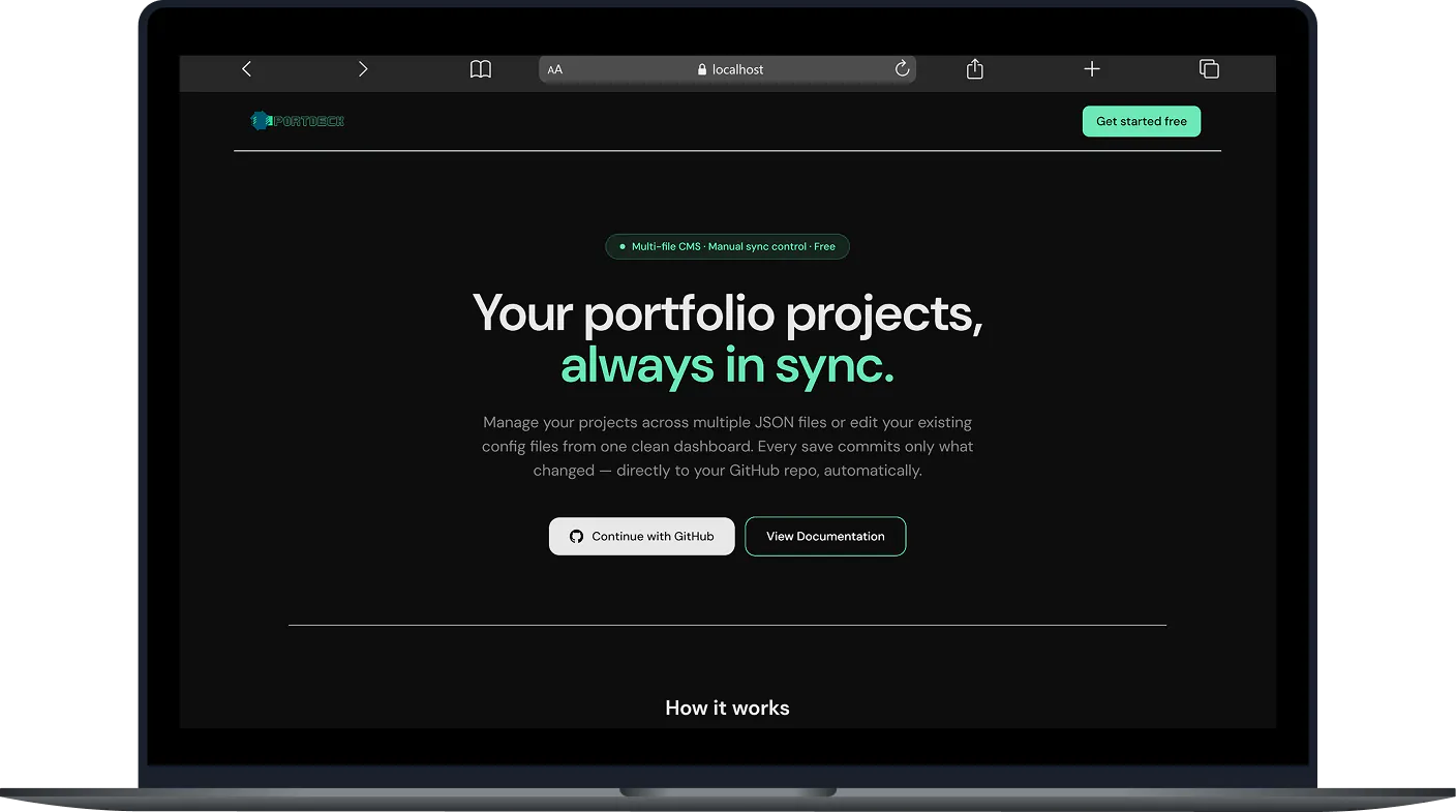 PortfolioDeck