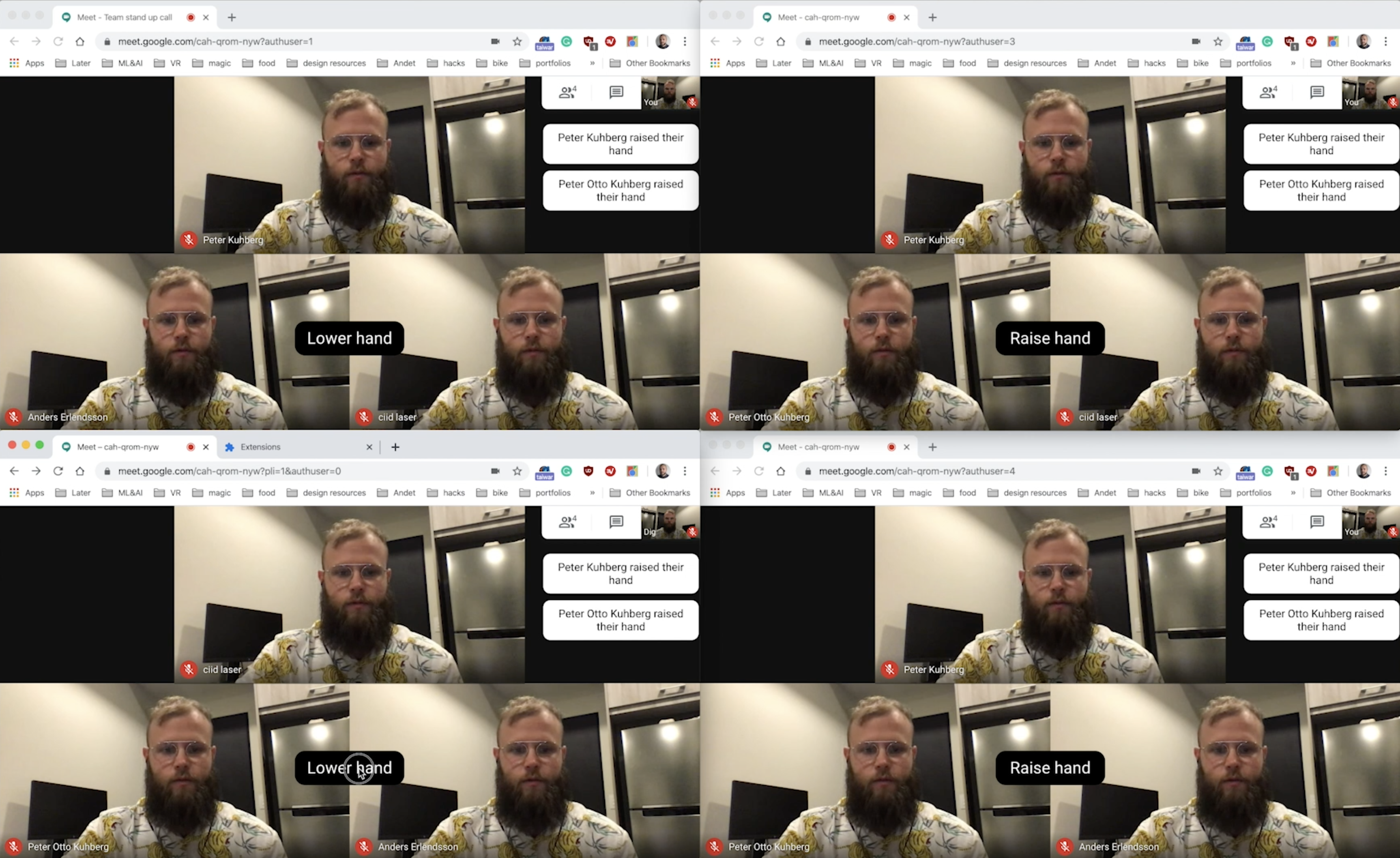 Hangout Hands gallery image
