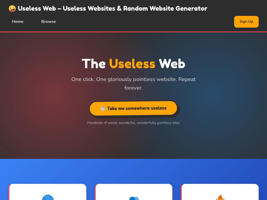 The Useless Web gallery image