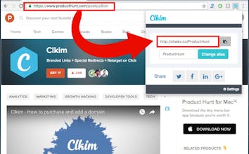 Clkim Chrome Extension v2 gallery image