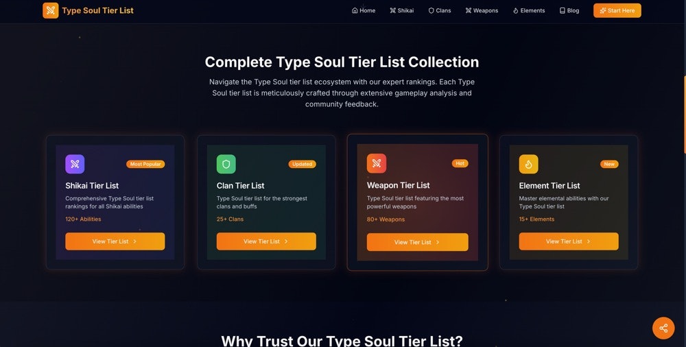 Média Tapez la liste des niveaux d'âme - Liste de niveau Typesoul - Trouvez vos meilleurs personnages! 3