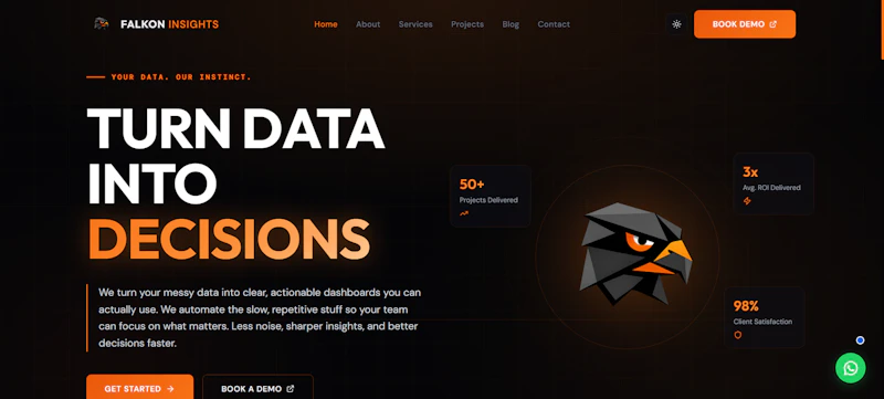 Falkon Insights screenshot 1