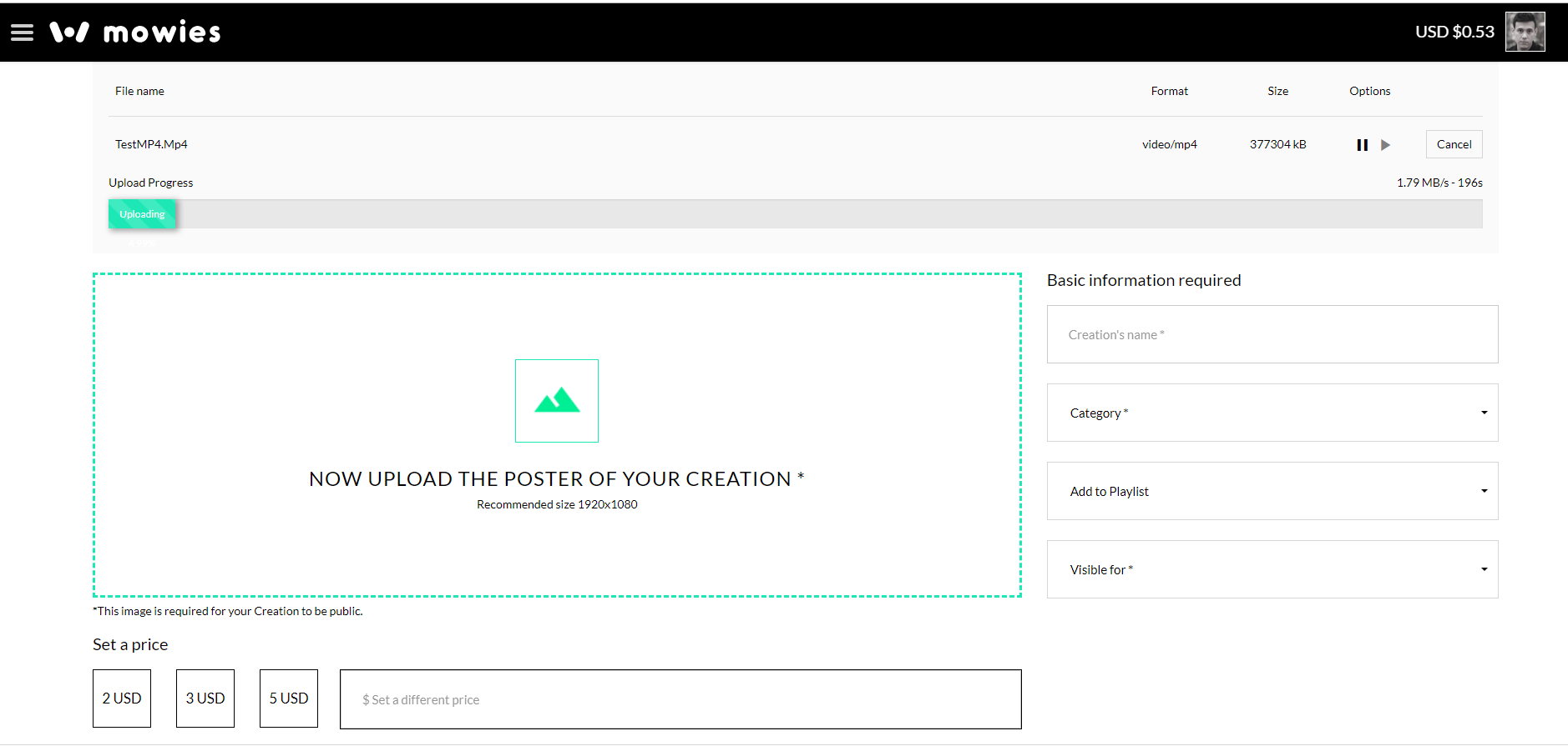 Mowies gallery image