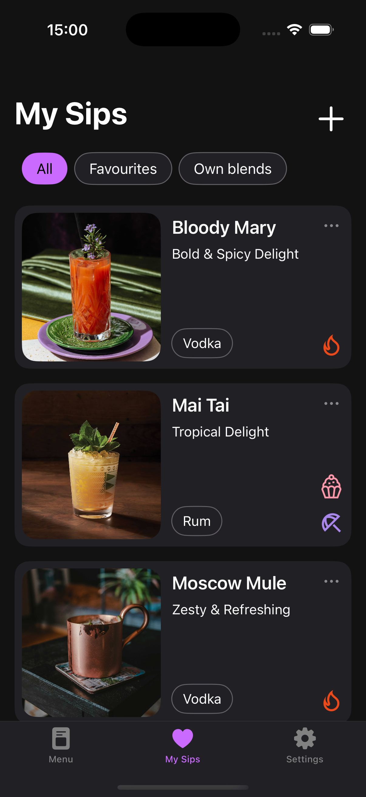 Sorseggi - Cocktail Crafting iOS Companion media 4