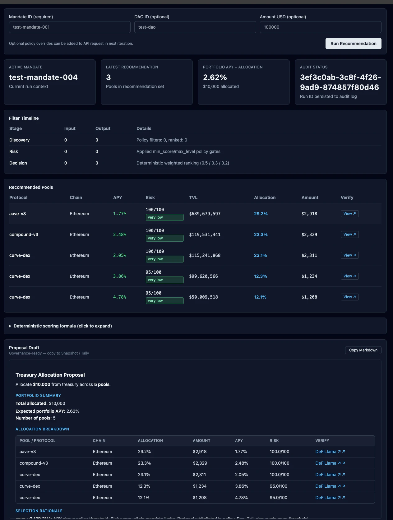RDA — Robo DeFi Advisor screenshot 4