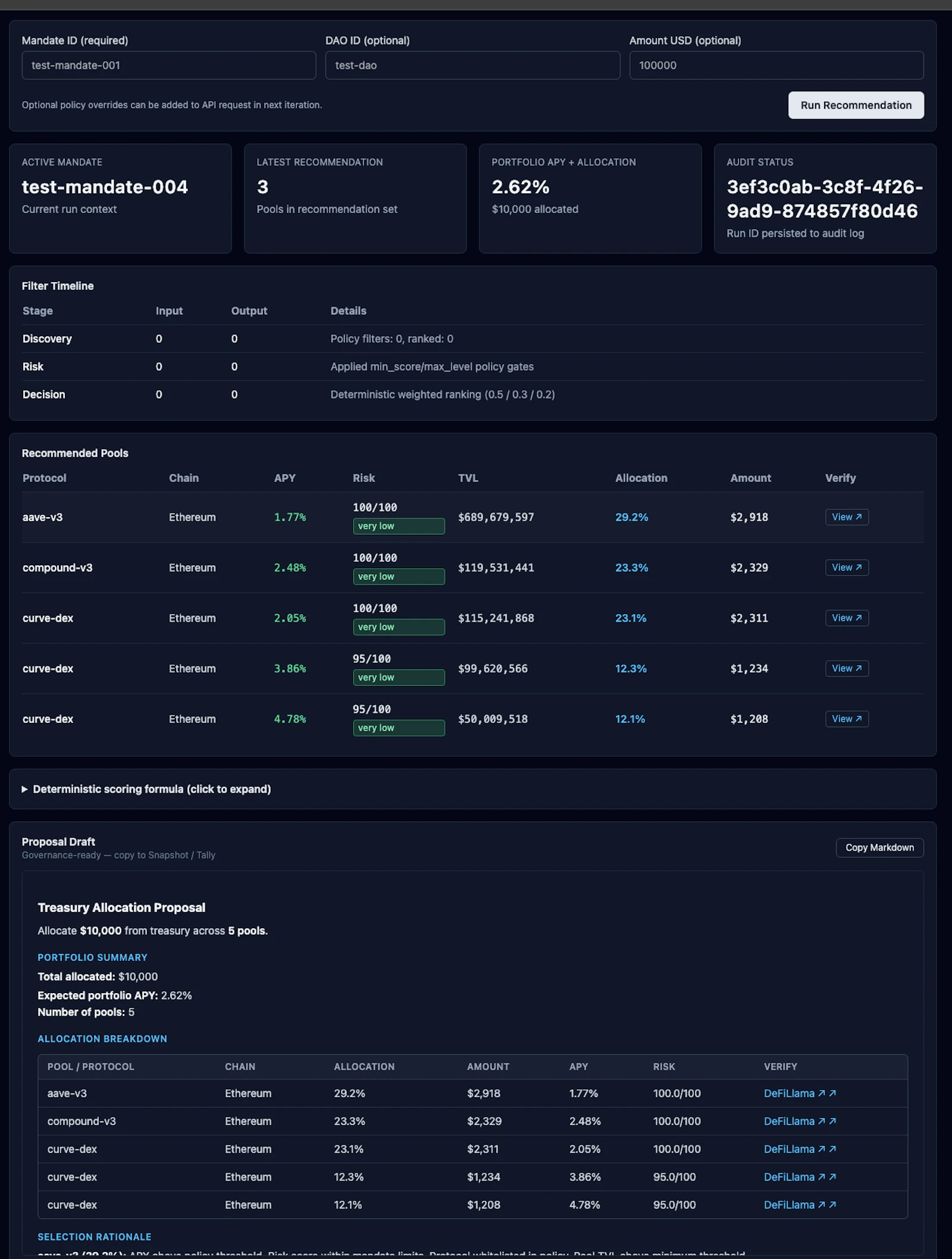 RDA — Robo DeFi Advisor screenshot 4