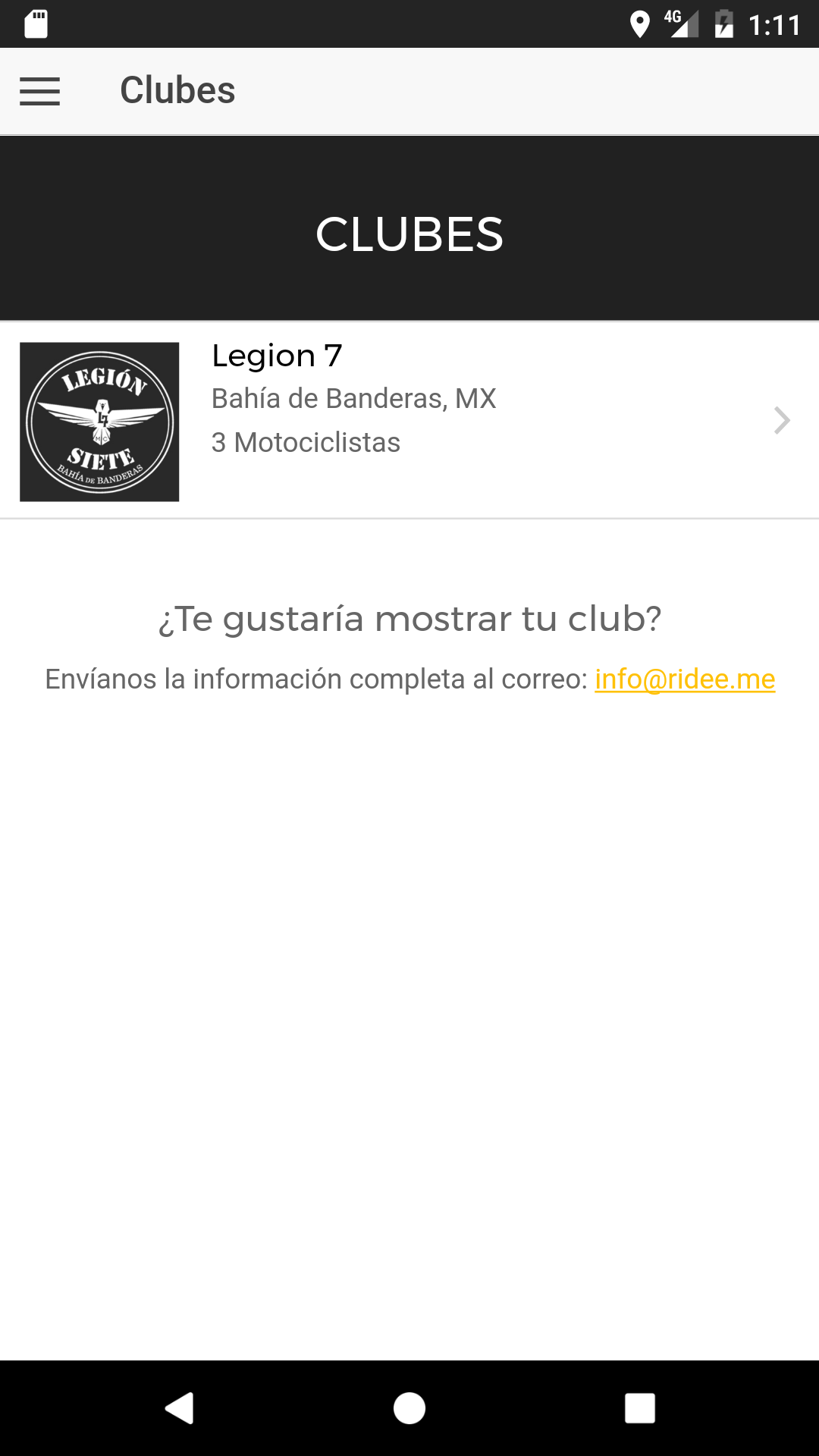 Ridee App gallery image
