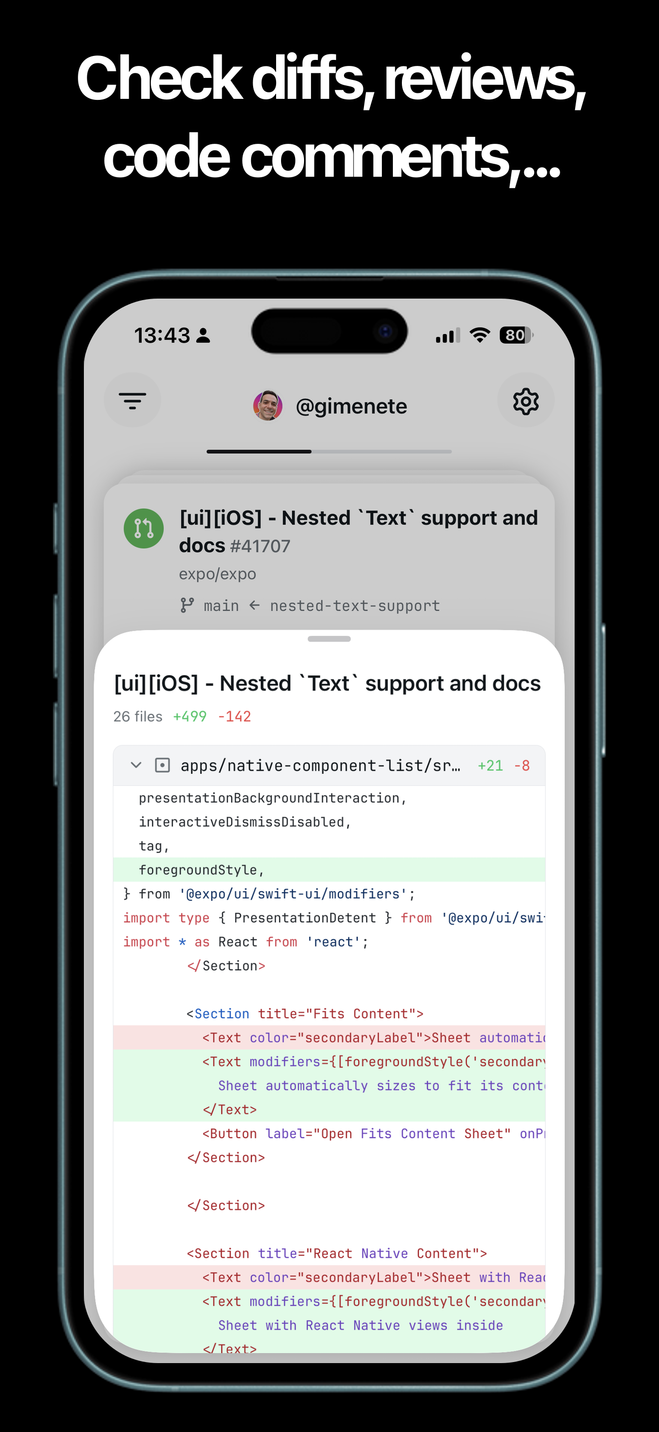 gitswipe gallery image