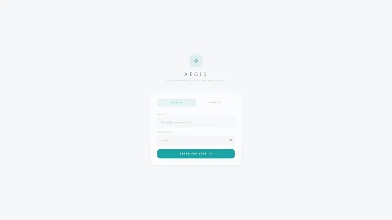 AEGIS – Clinical AI OS for Leadership screenshot 1