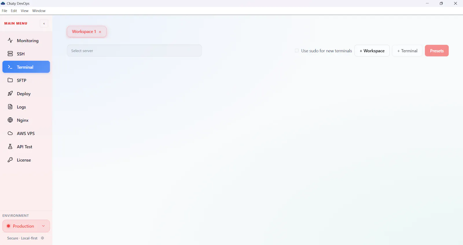Chaty DevOps screenshot 4