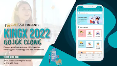Gojek Clone App KingX 2022 gallery image