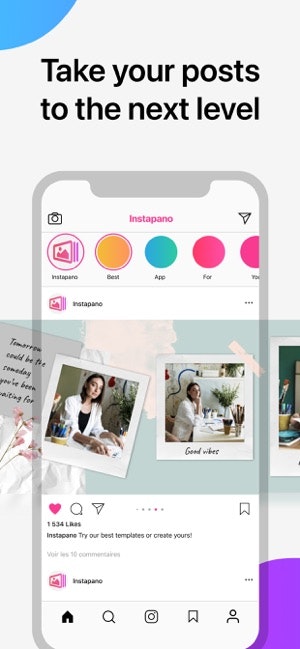 Instapano – Carousel Templates gallery image