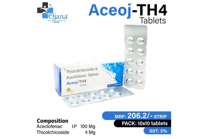 Aceclofenac 100 Mg+Thicolchicoside 4 Mg  gallery image