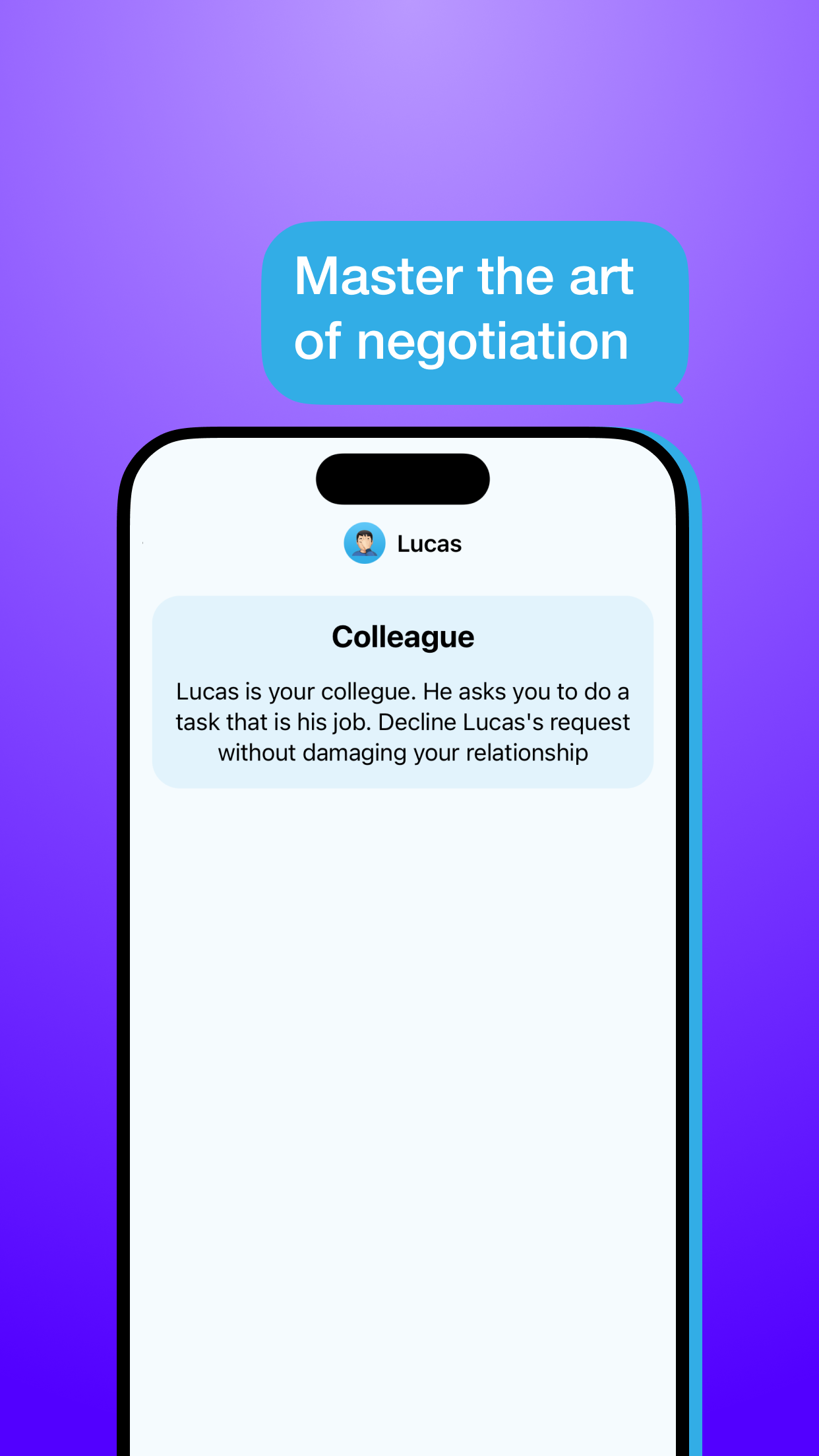 Mídia 3 de Sigmachat ai - Pratique persuasão e coleta