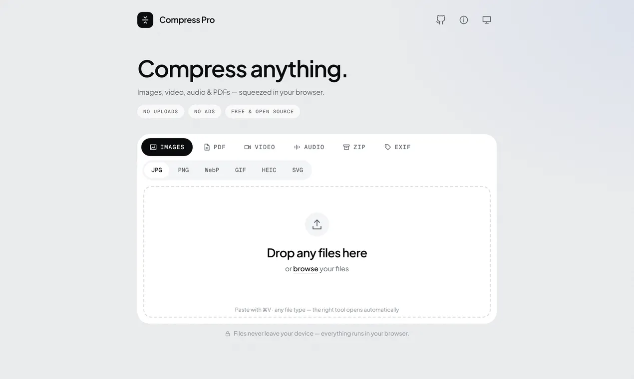 Compress Pro gallery image