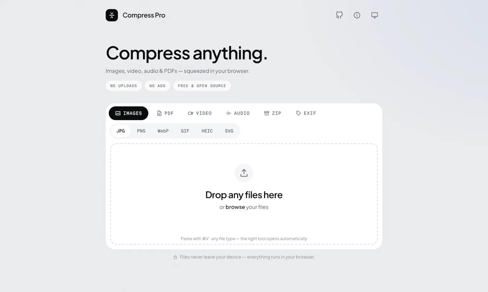 Compress Pro screenshot 2
