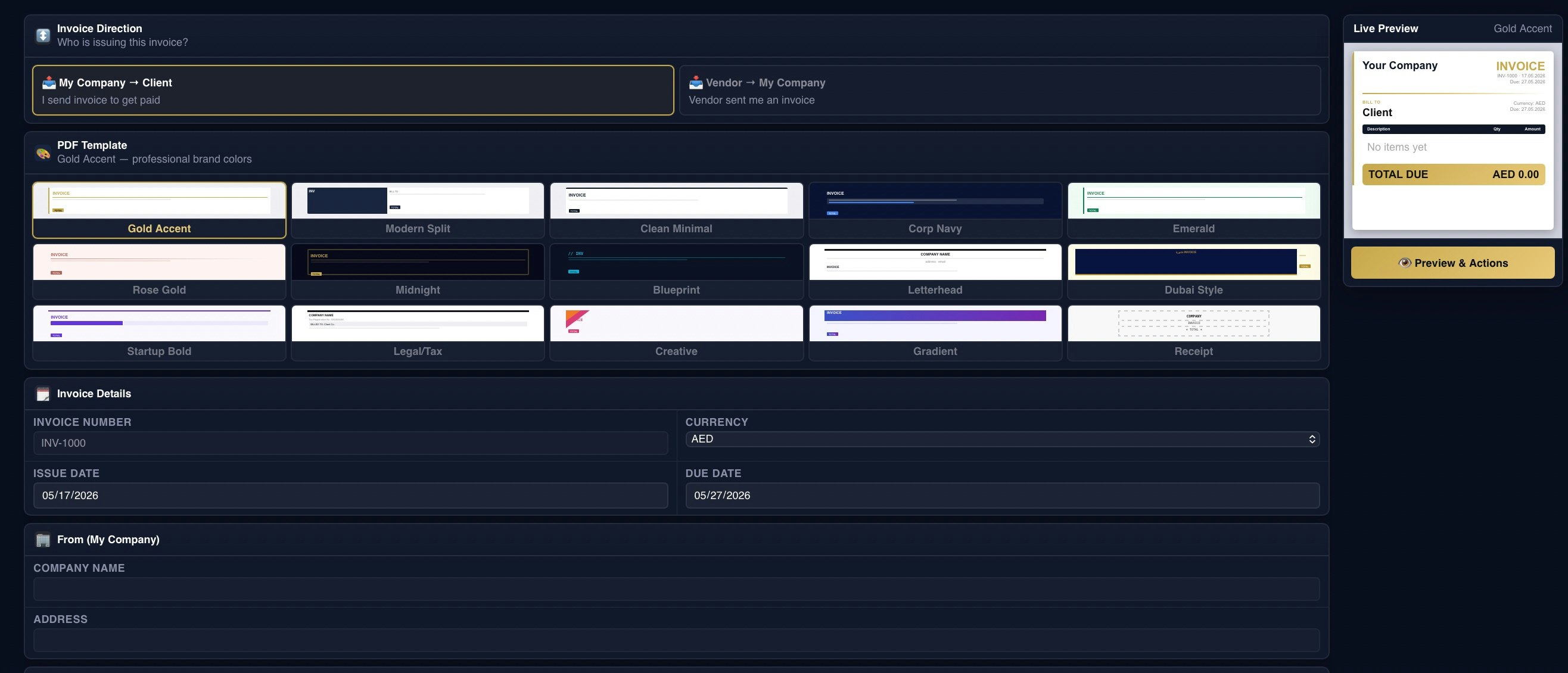 Ai Invoice Maker gallery image