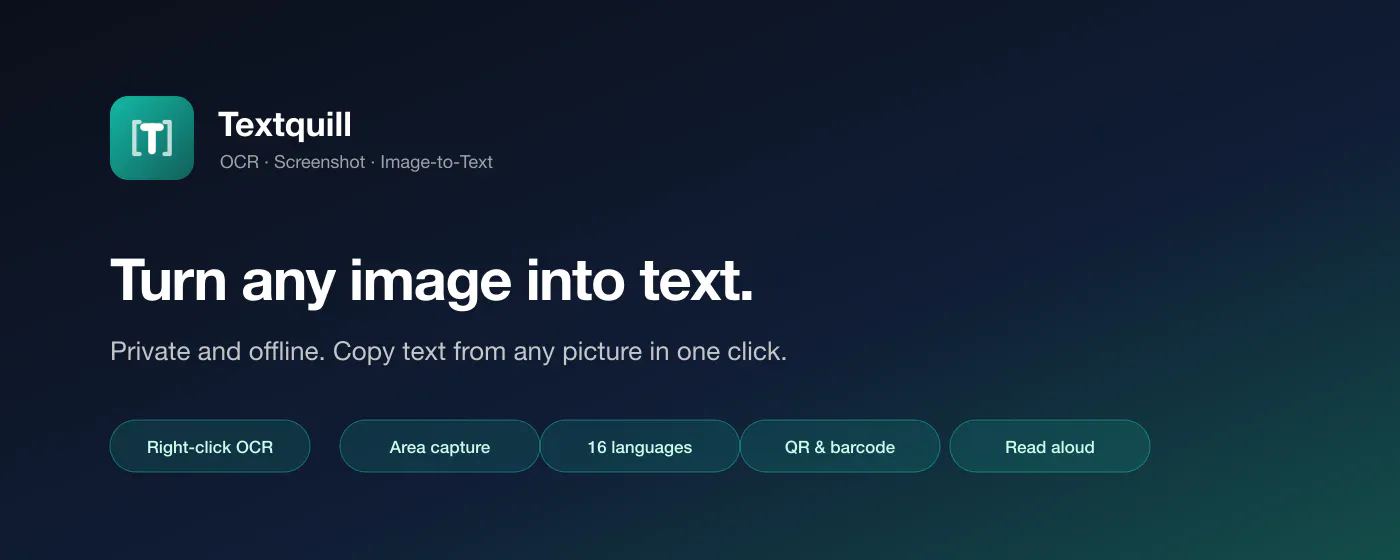 Textquill screenshot 1