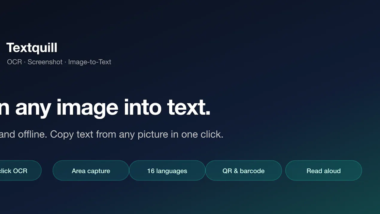 Textquill product