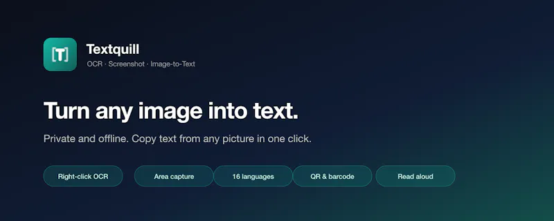 Textquill screenshot 2