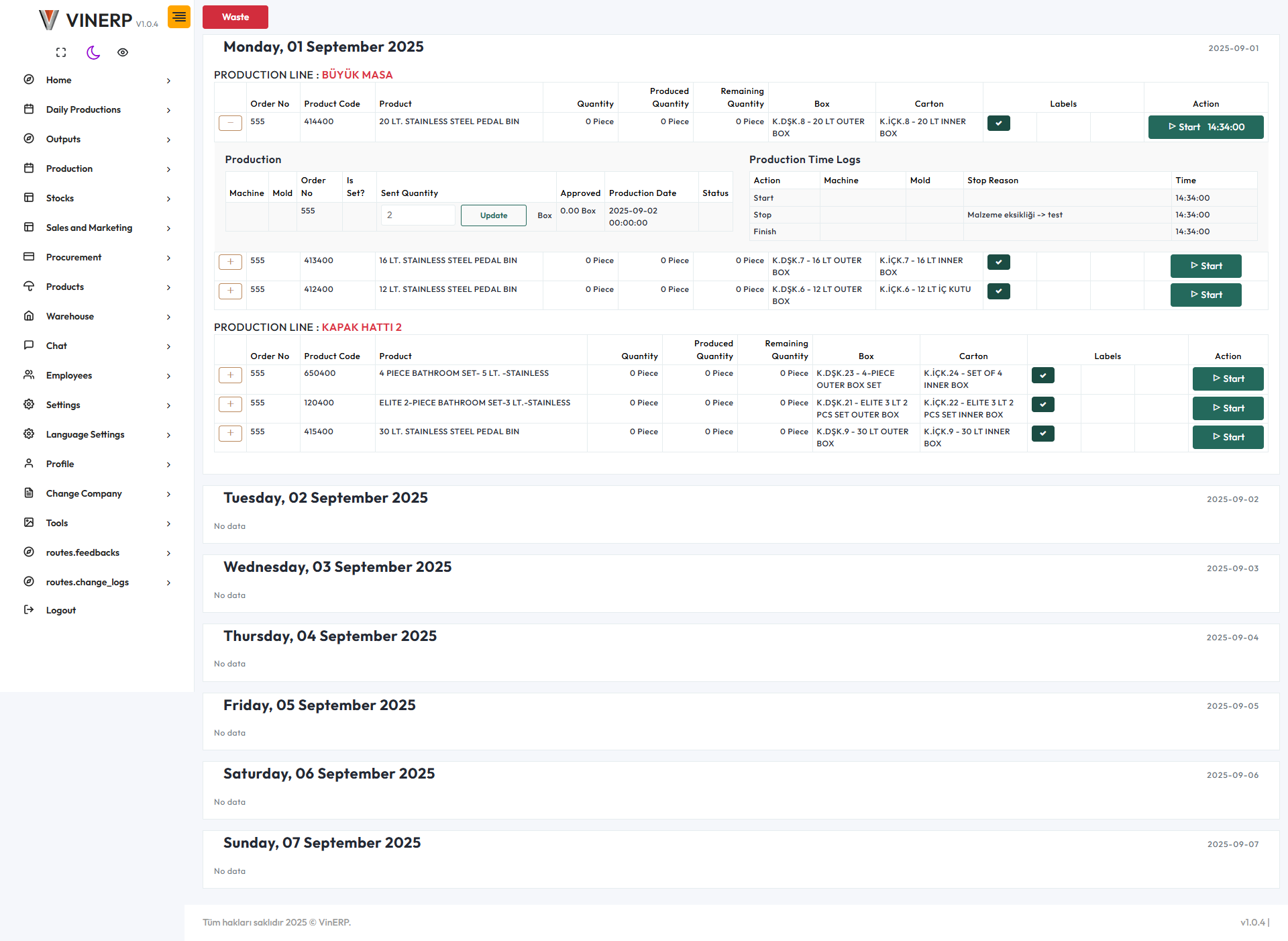 ERP application for factories - An ERP application for factories media 2