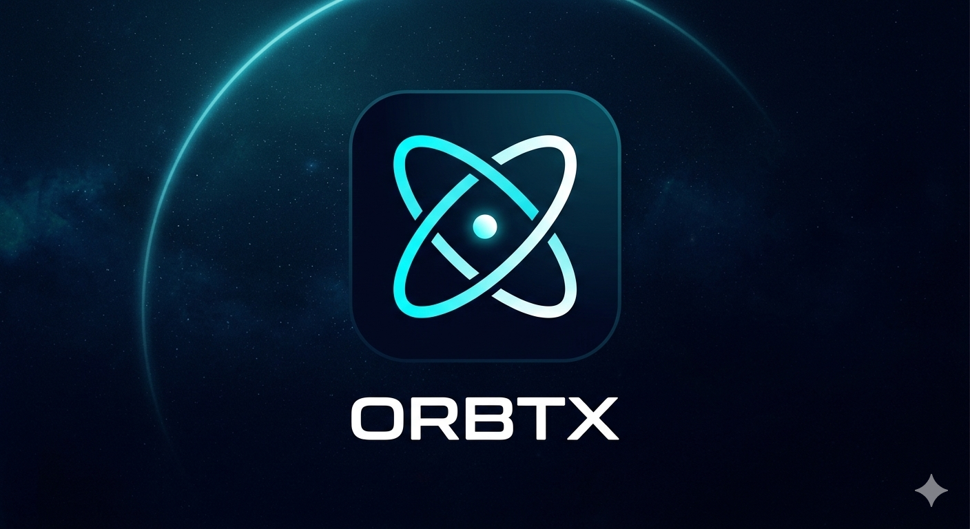 ORBTX - Product Hunt launch logo and brand identity