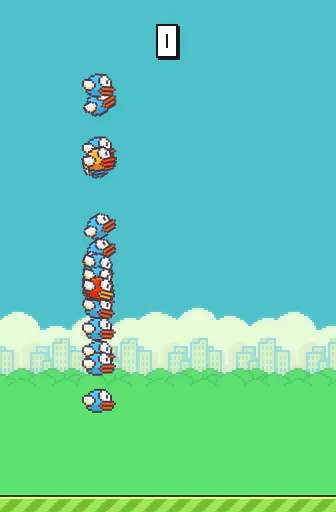 AI Plays Flappy Bird