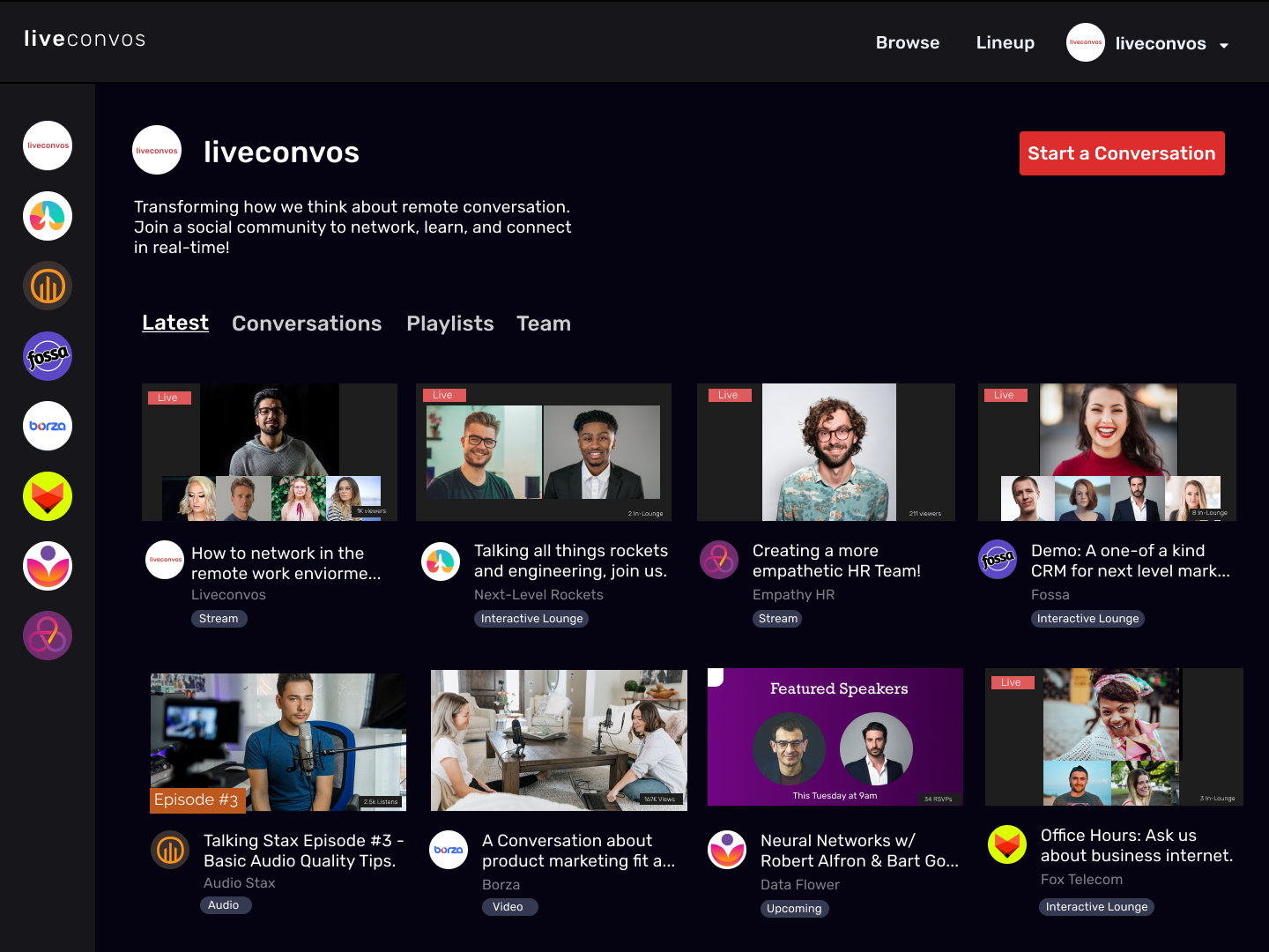 liveconvos.tv gallery image