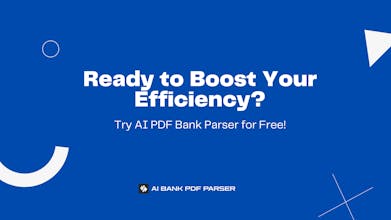 AI PDF bank statement parser gallery image