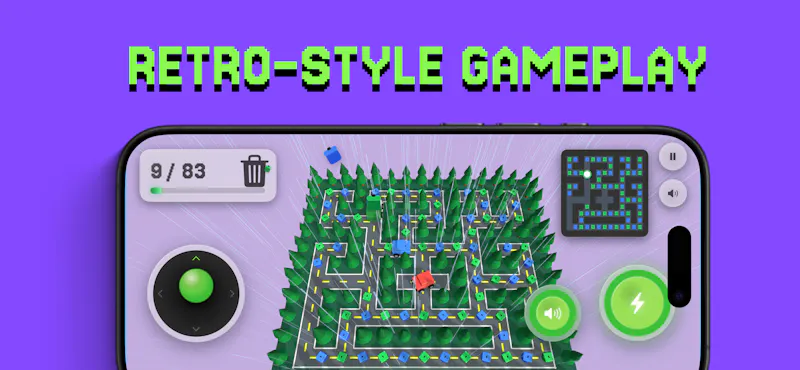 Super Garbage Truck Game for iOS screenshot 5