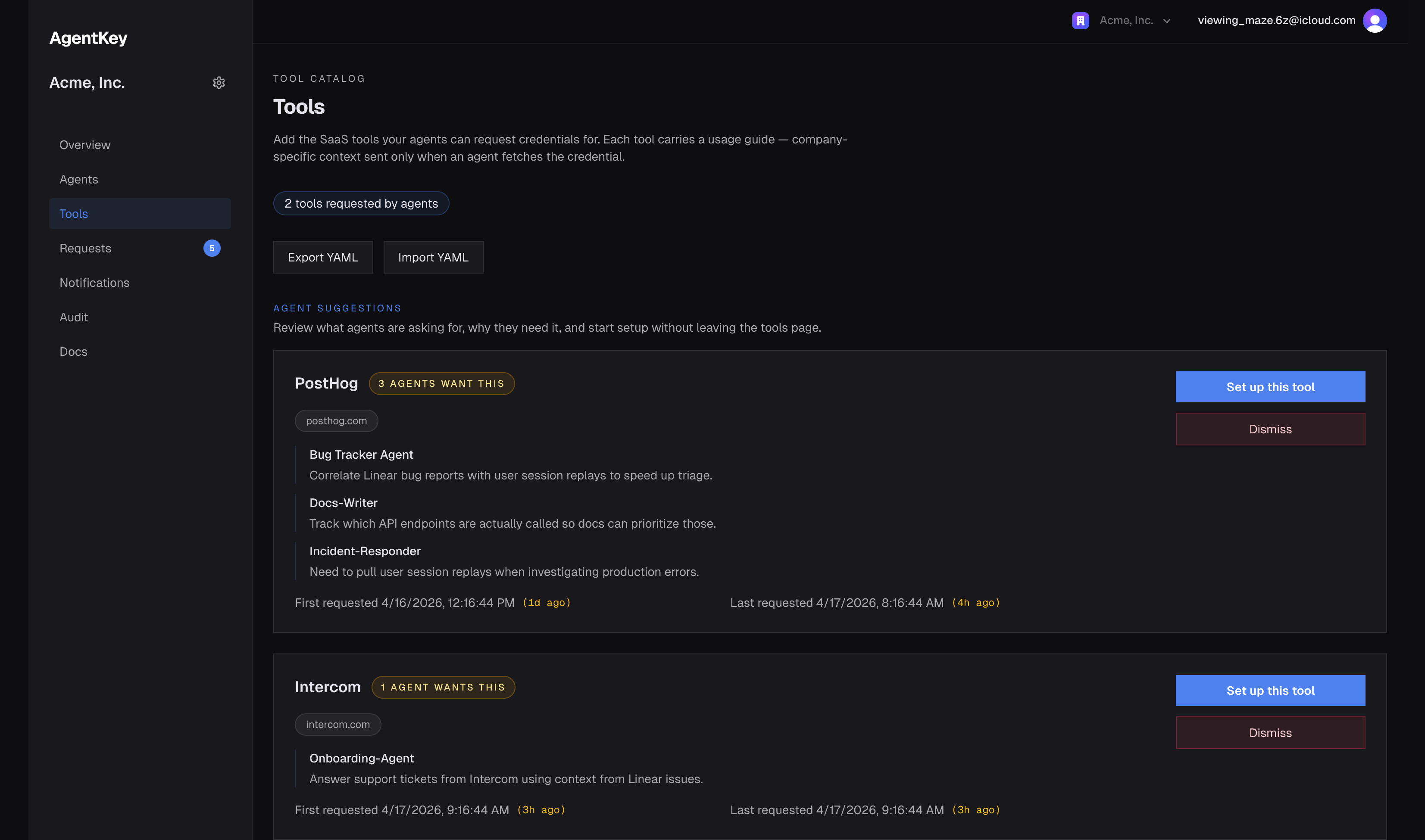 AgentKey — Agent Access Management gallery image
