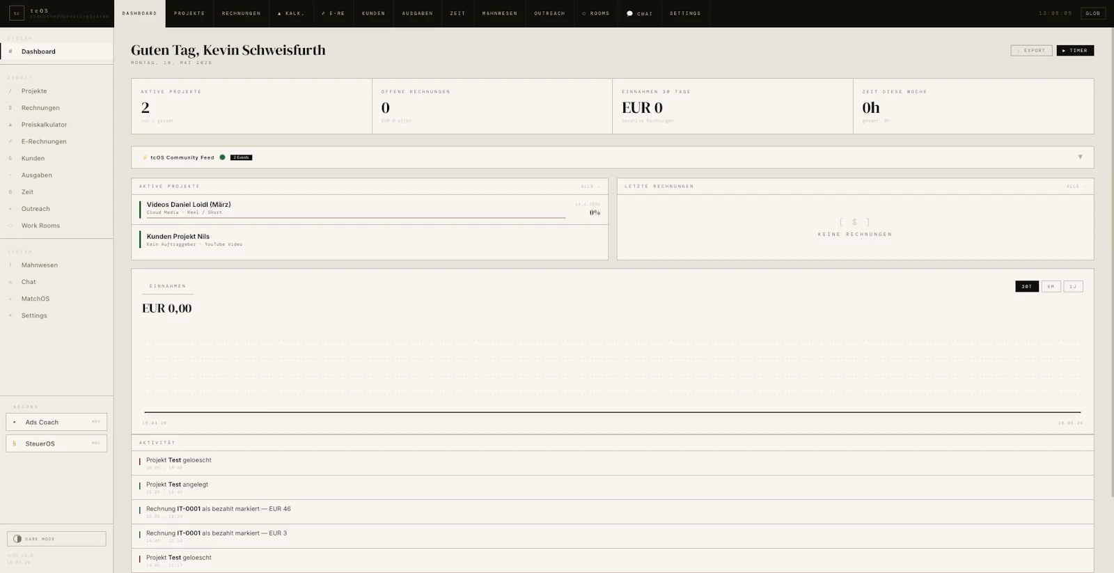tcOS - TheCutterOS screenshot 3