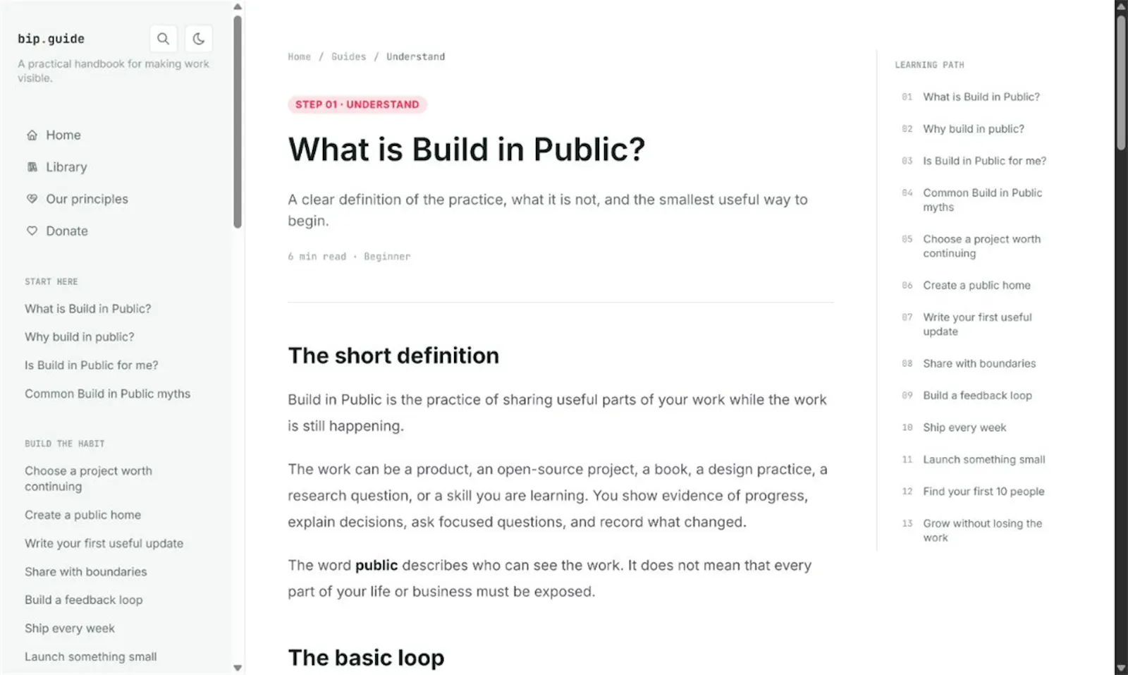 bip.guide screenshot 3