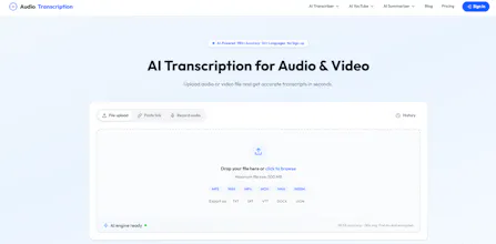 AudioTranscription.io gallery image