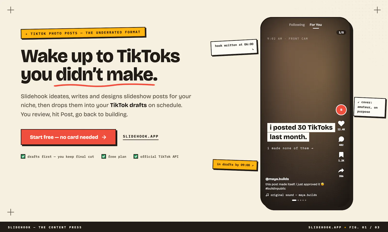 Slidehook - the Tiktok slideshow factory screenshot 4
