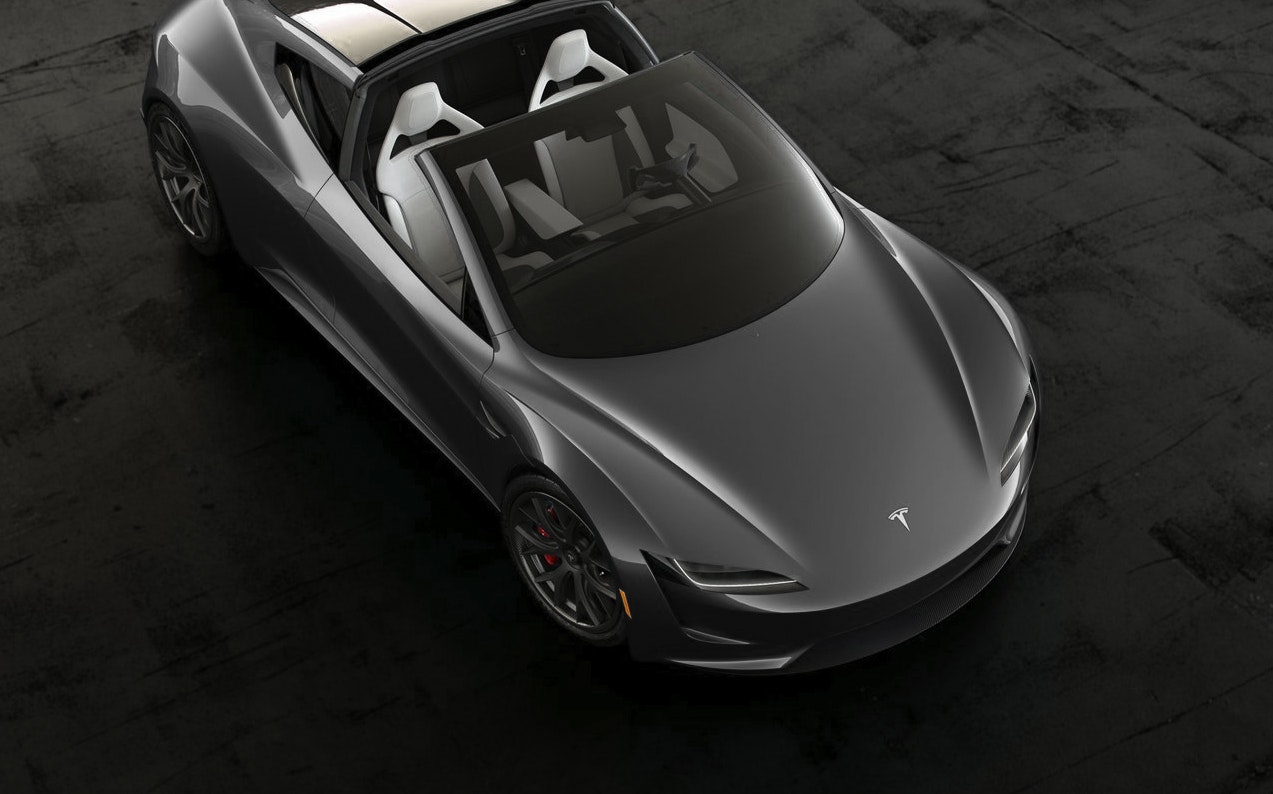 New Tesla Roadster in Colors gallery image