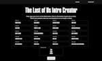 The Last of Us Intro Creator image