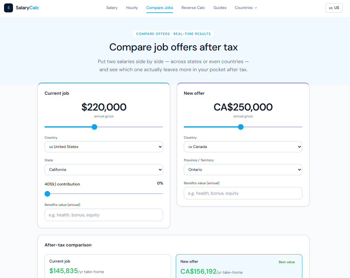 SalaryCalc gallery image