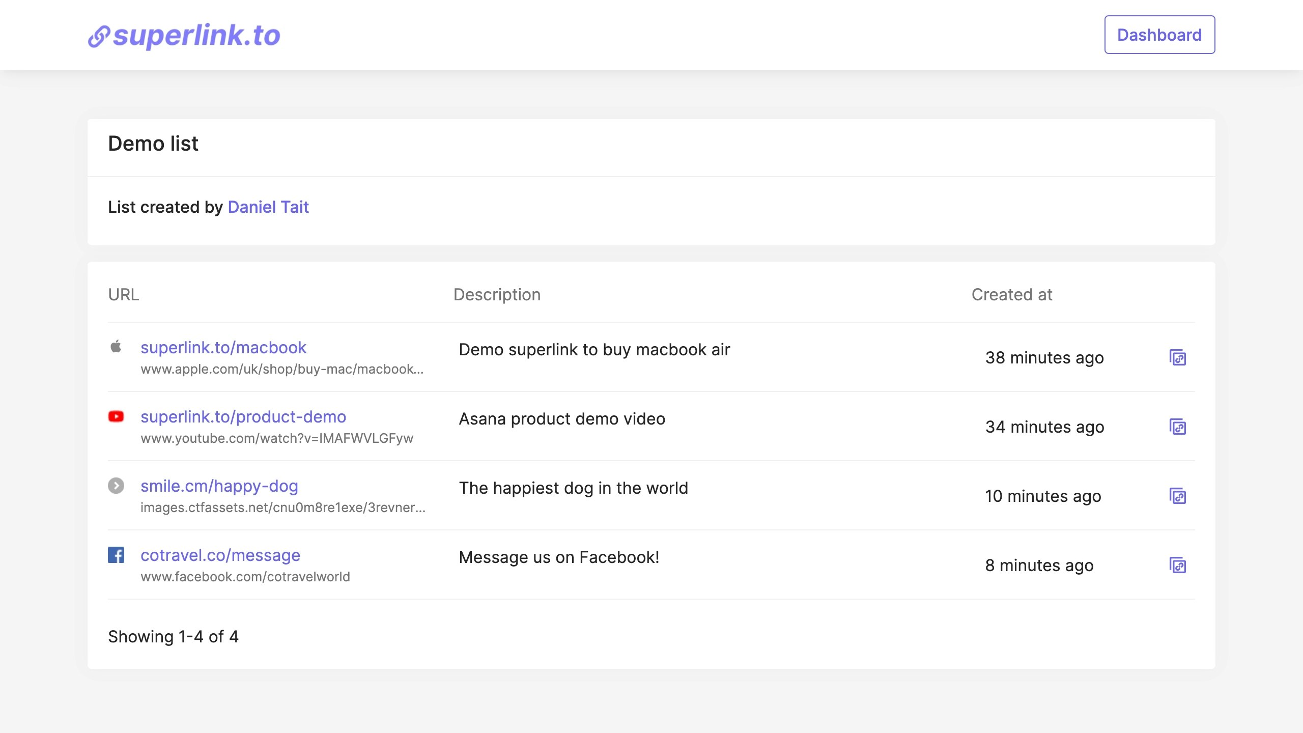 Superlink.to gallery image