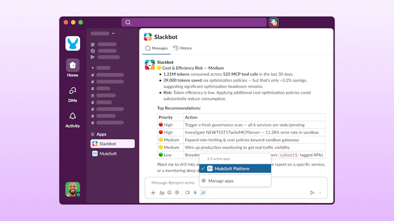 Slackbot’s MCP Client screenshot 2