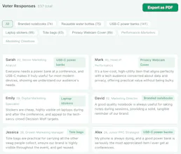 Decision Wolf - Poll 500 AI Personas gallery image