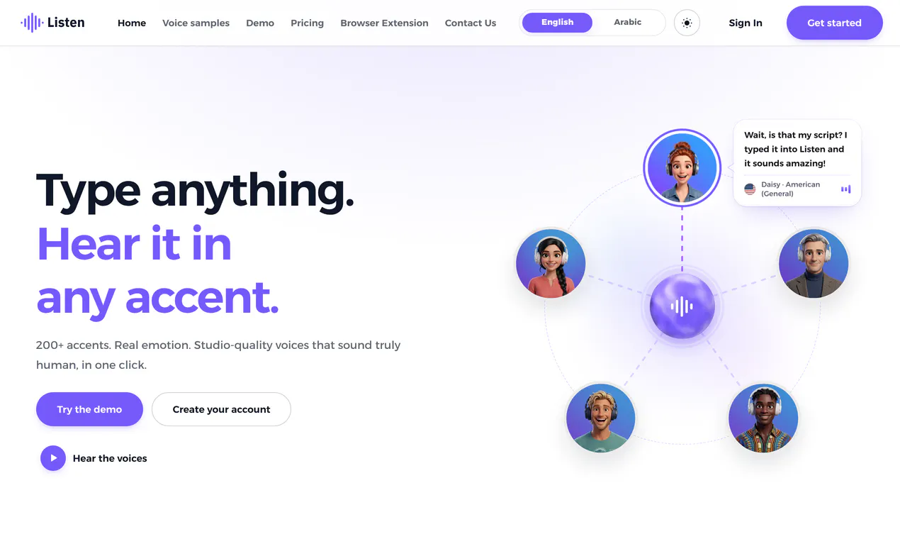 Listen gallery image